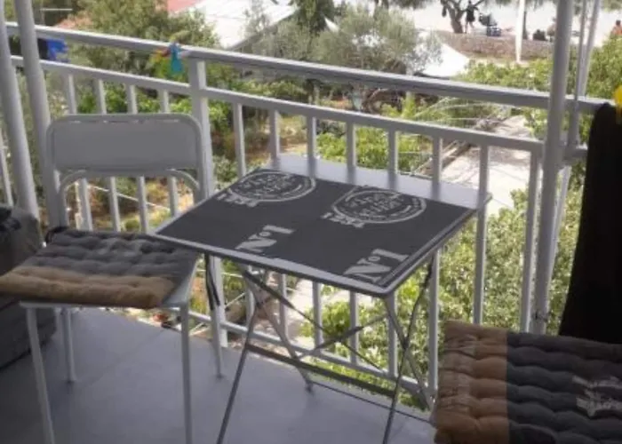 Modern Beachfront Near Ibenik - Comfort With Balcony And Sea View